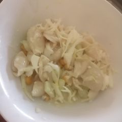 Macaroni salad A picture of Macaroni salad.