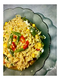 Foto resep Indomie kuah asam manis pedas ala anak kosan