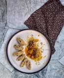 440. Lempeng Gulung Gluten Free dengan Karih Ayam Kentang