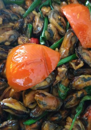 Foto resep Oseng kerang kupas sederhana