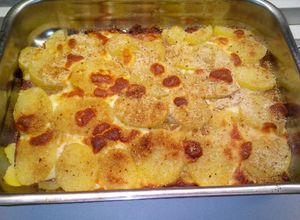 Foto di Tortino di patate con provola e prosciutto