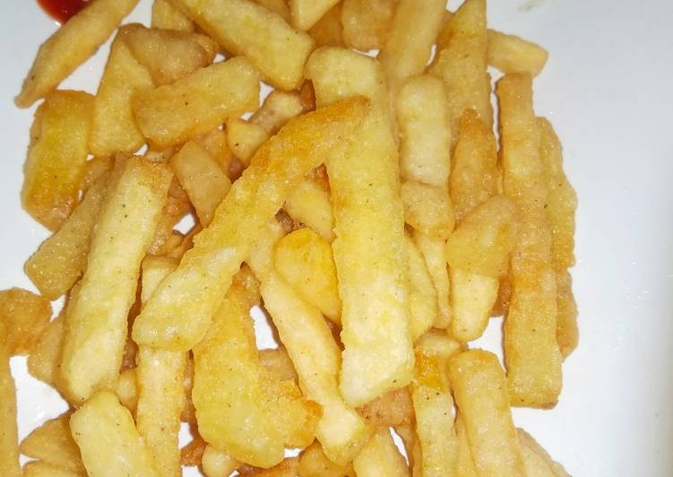 Kentang goreng ala kfc