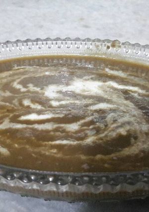 A picture of Palak creamy soup.