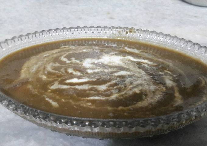 Steps to Prepare Homemade Palak creamy soup