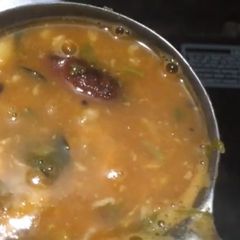 A picture of Toor dal Rasam.