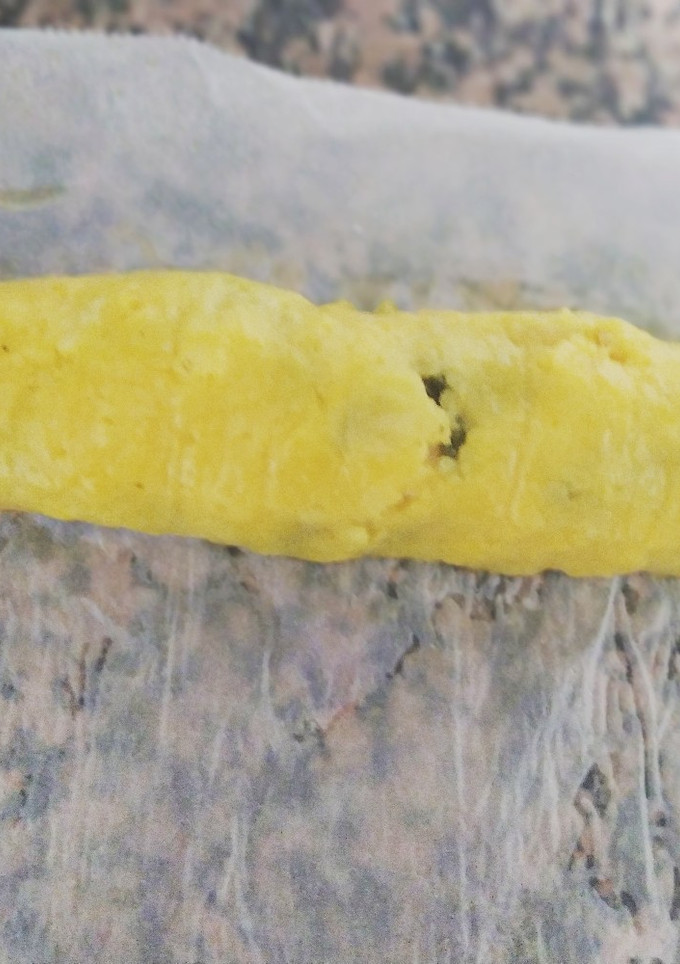 Una foto de Brazo de gitano vegetariano