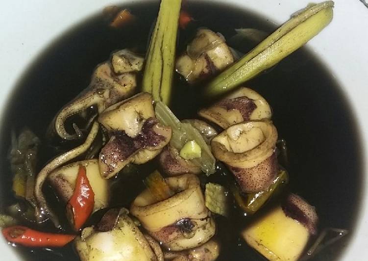 Sayur cumi bumbu pindang