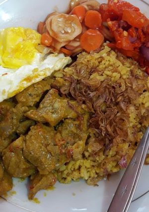 Foto resep Nasi briyani ayam lezaatt dg magic com