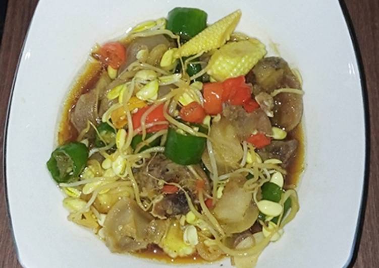 Resep Oseng oseng kikil Anti Gagal
