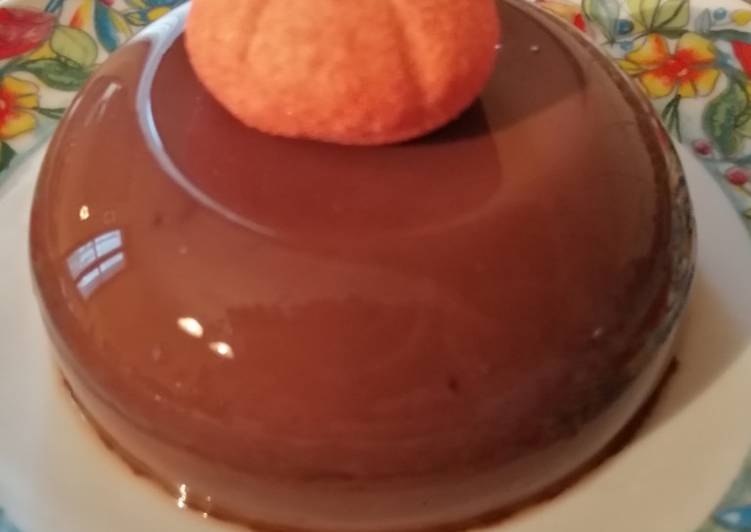 Budino zucca e cioccolato