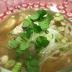 A picture of Vietnamese Chicken Loodoo Soup.