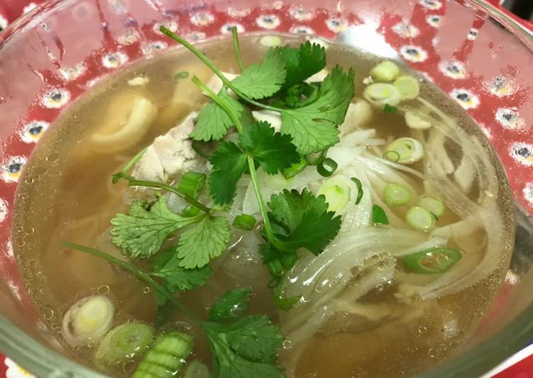 Recipe of Homemade Vietnamese Chicken Loodoo Soup