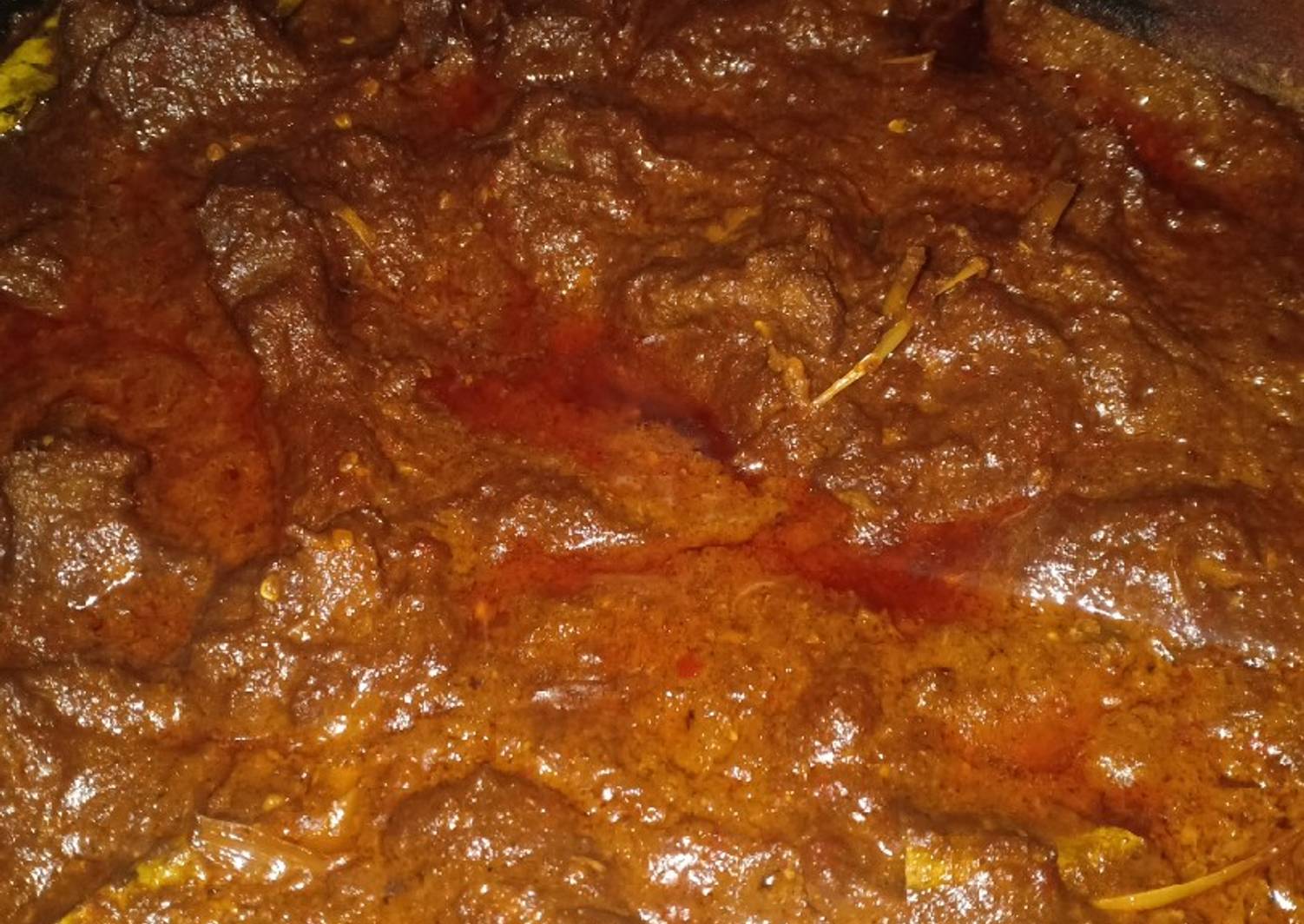 Resep Rendang sapi bumbu instant "Bamboe" oleh DapurNarisCaramels - Cookpad