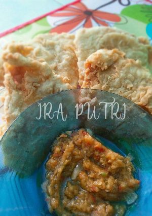 Foto resep Telor geprek crispy