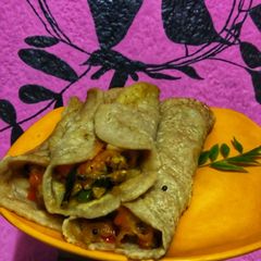 A picture of Potato Crapes.