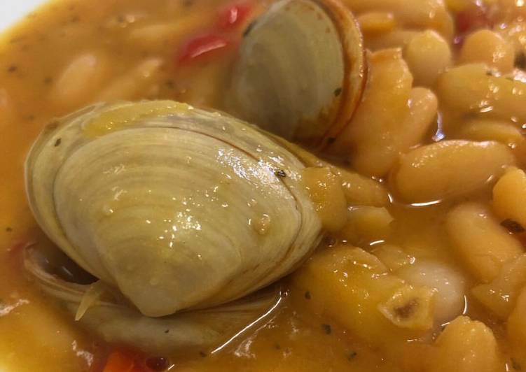 Alubias con almejas