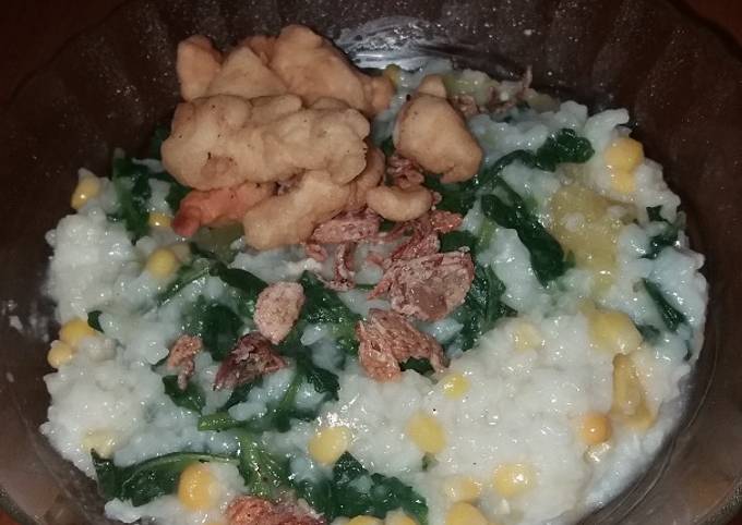 Resep Bubur manado ala mami yos Anti Gagal
