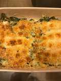 Lasagne saumon épinard ravioles