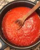 Salsa de tomate casera