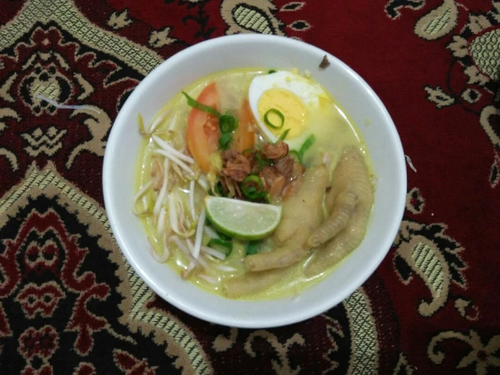 Cara Mudah Membikin Resep Soto Ceker yang Sempurna Anti Ribet, Mantap Sekali