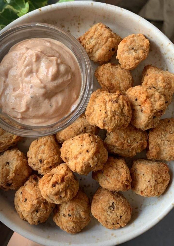 Foto de Almôndegas de Frango na airfryer