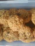 Crispy oetmeal coconut cookies riecke