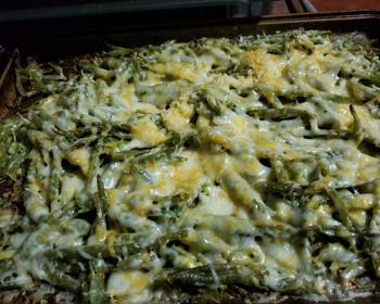 Easy Recipe Roasted Cheesy Green Beans Most Delicious