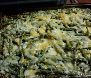 Unique Cuisine Roasted Cheesy Green Beans Savory Delicious