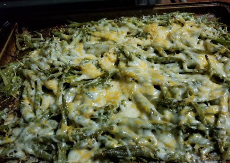 Roasted Cheesy Green Beans Roasted Cheesy Green Beans