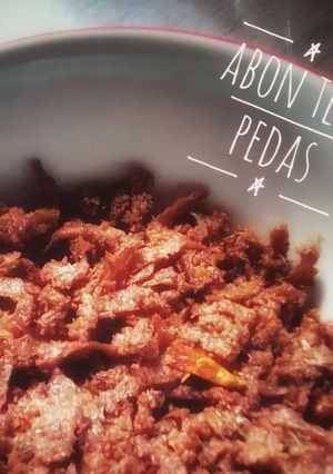 Foto resep Abon Teri Pedas