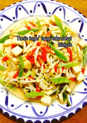 Foto resep Tumis toge/tauge Tahu