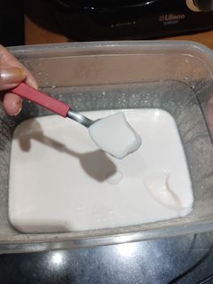 Una foto de Yogur casero