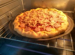 Foto resep Pizza sosis&smoke beef
