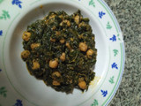 Espinacas con garbanzos