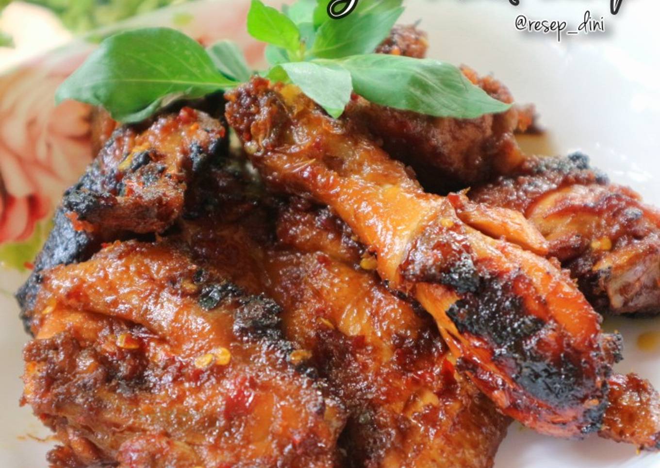 017.Ayam bakar kecap