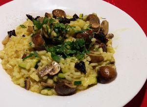Una foto de Risotto de hongos (setas)