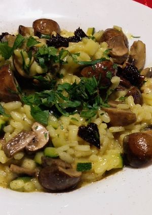 Una foto de Risotto de hongos (setas)
