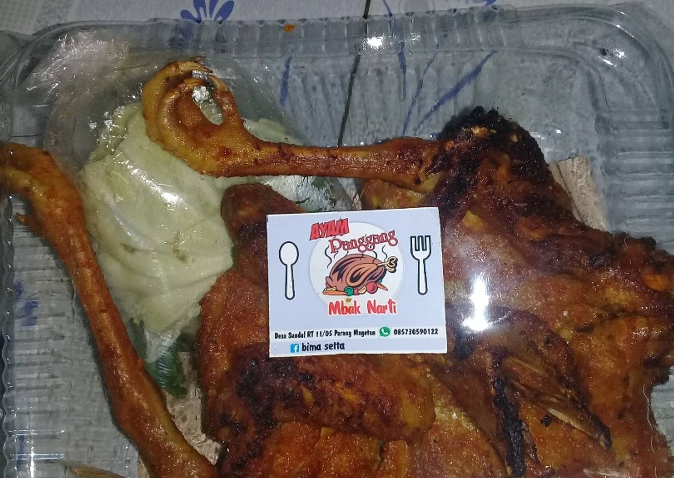 Ayam panggang mbak narty