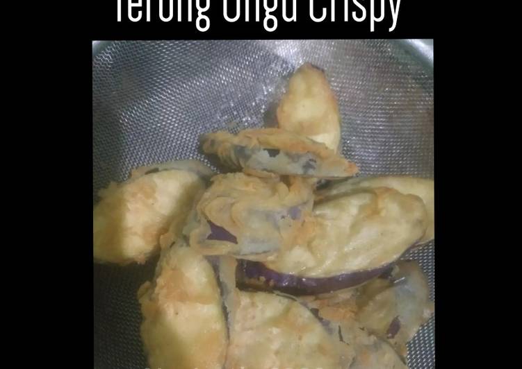 Langkah Mudah untuk Menyiapkan 148. Terong Ungu crispy (tepung sasa) Anti Gagal