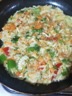 Una foto de Tortilla de verduras
