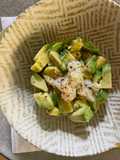 Tartare st jacques et avocat