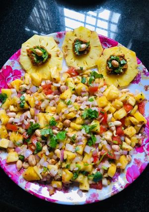 A picture of Pineapple groundnuts salsa.