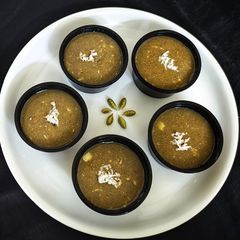 A picture of Black Urud Dal Sweet Kanji.