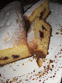 Una foto de Budín con trocitos de membrillo