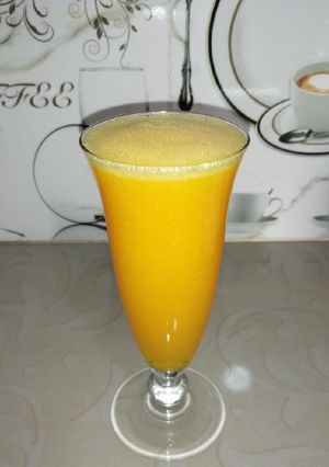 A picture of MANGO & PINEAPPLE JUICE juice.