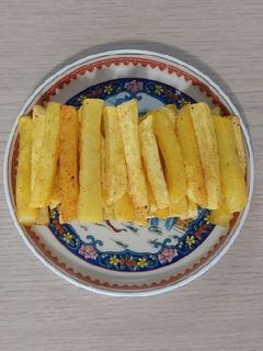 عکسی از دستور سیب زمینی سرخ شده
