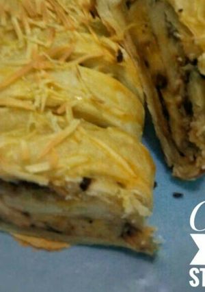 Foto resep Choco Banana Strudel
