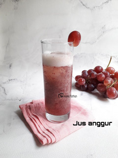 Foto resep Jus anggur