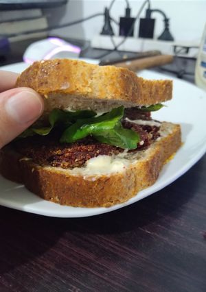Una foto de Hamburguesas de remolacha
