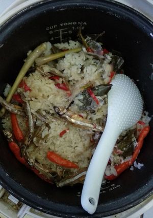 Foto resep Nasi Liwet Sunda (rice cooker) by me